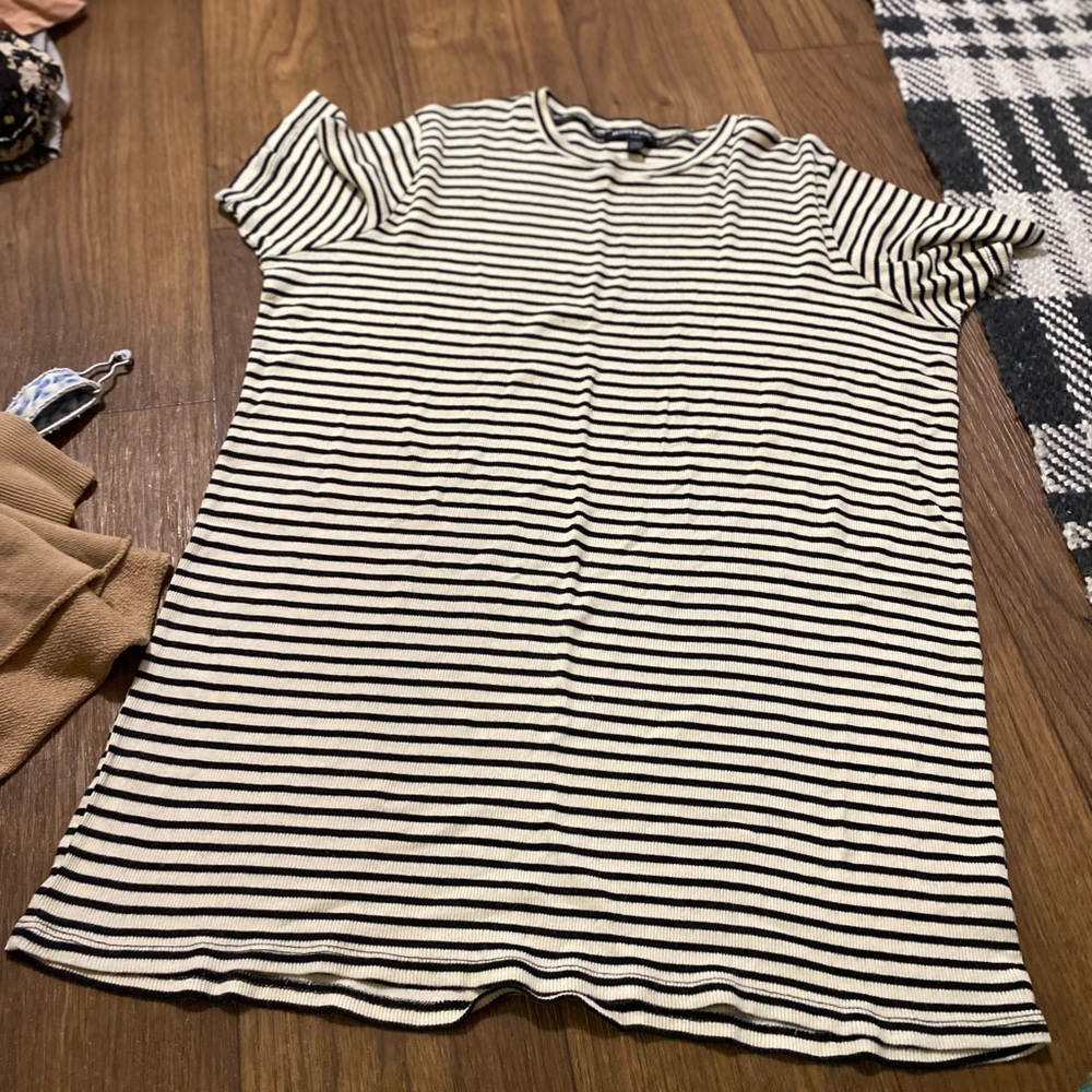 Brandy Melville one size stripe oversize tshirt